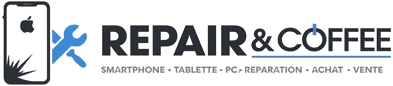 Repair & Coffee Logo